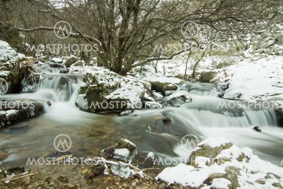 purgatorio Waterfall, Rascafria, Madrid, Spain