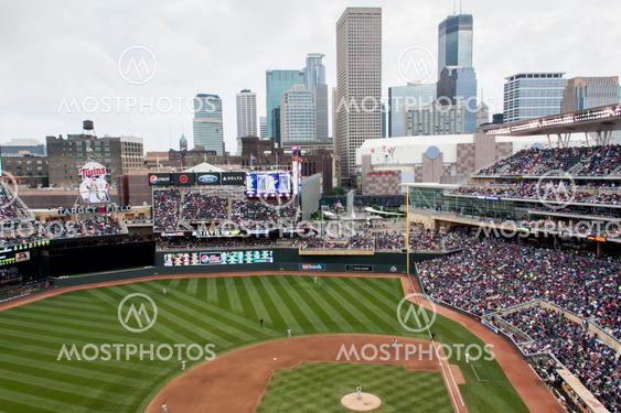 Target Field in Dowtown Minneapolis