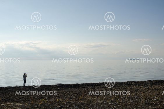 Tourist shoots remote island