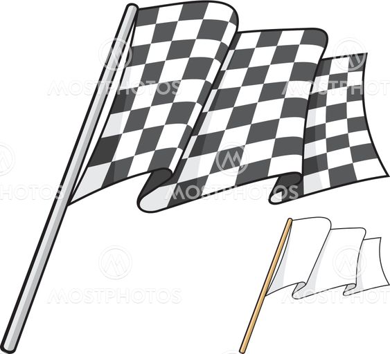 Checkered flag