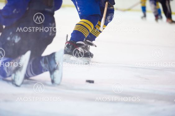 ice hockey player in action