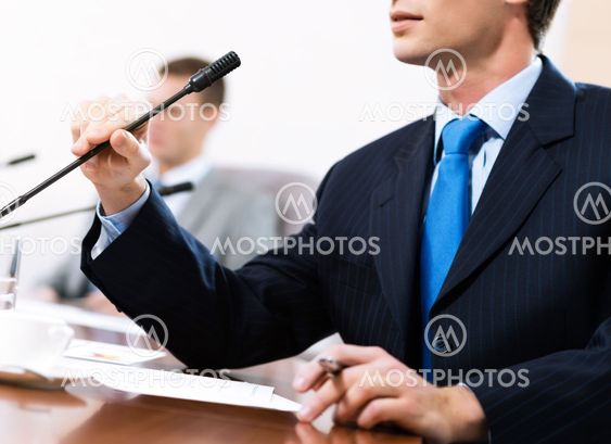 businessman on the meeting