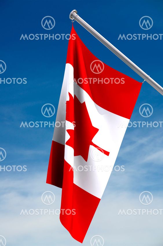 Flag of Canada (clipping path)