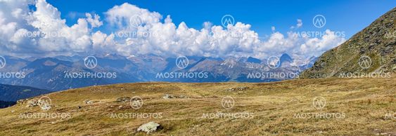 South Tyrolean Alps in autumn