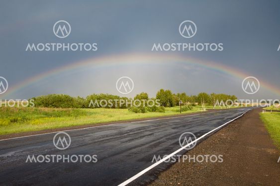 Road to the rainbow.