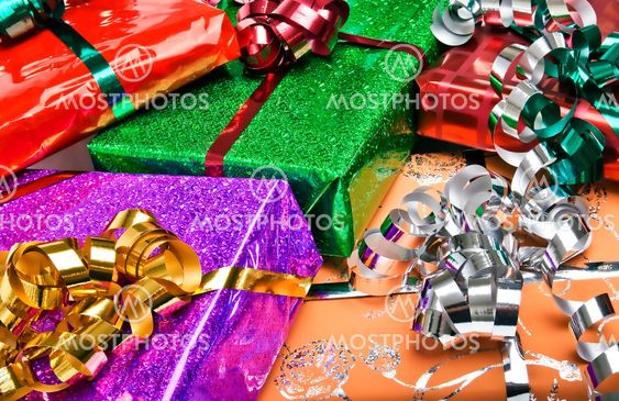 wrapped gifts
