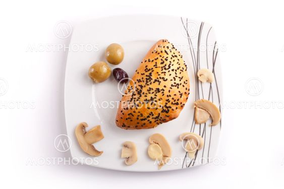Pate stuffed with Mashroom