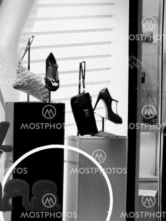 Fashion shoes and bags.
