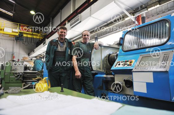 industry workers people in factory