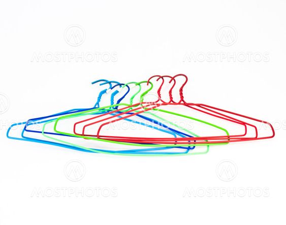 Colorful hangers