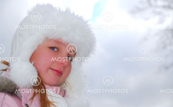 Girl winter hat