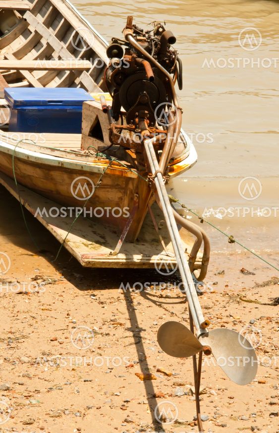 Local fishing boats.