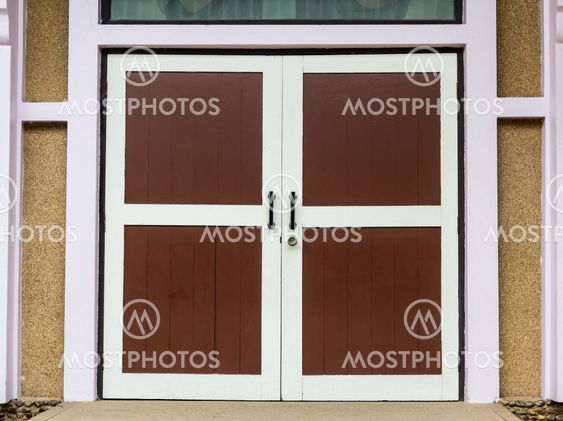 wood door