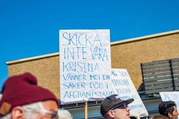 Första maj med Vänsterpartiet i Malmö