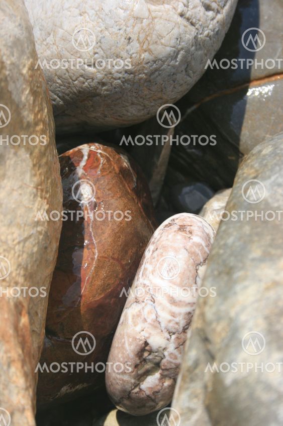 Rocks and pebbles