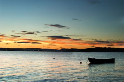 Boat in Sunset