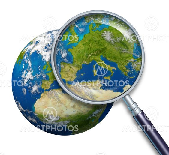 Planet Earth Focus On Europe