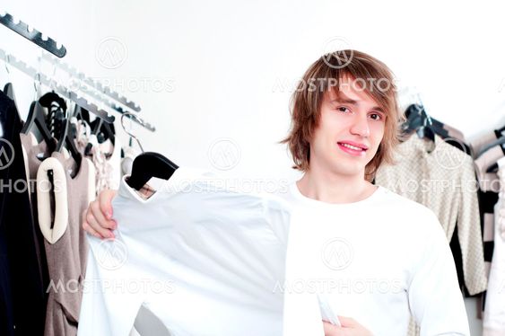 Man's shopping