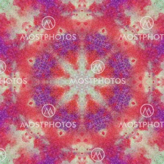 Seamless pattern, paintings on a fabric