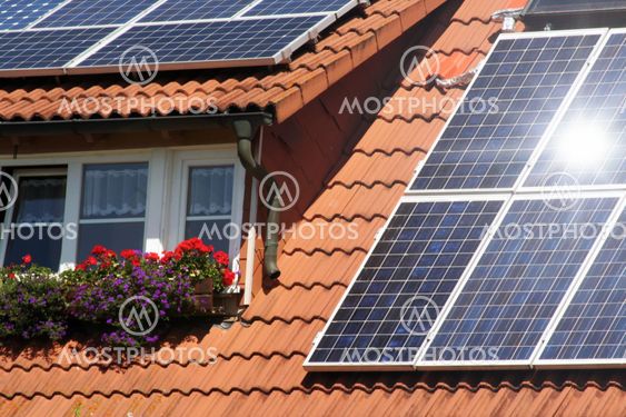 Housetop with solar
