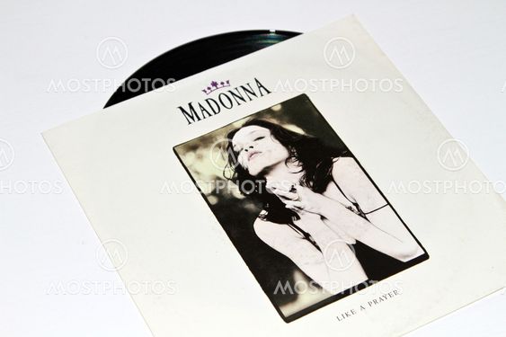 Vinyl record from the 80s