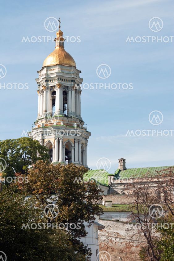 Belltower in Kiev-Pechersk Lavra