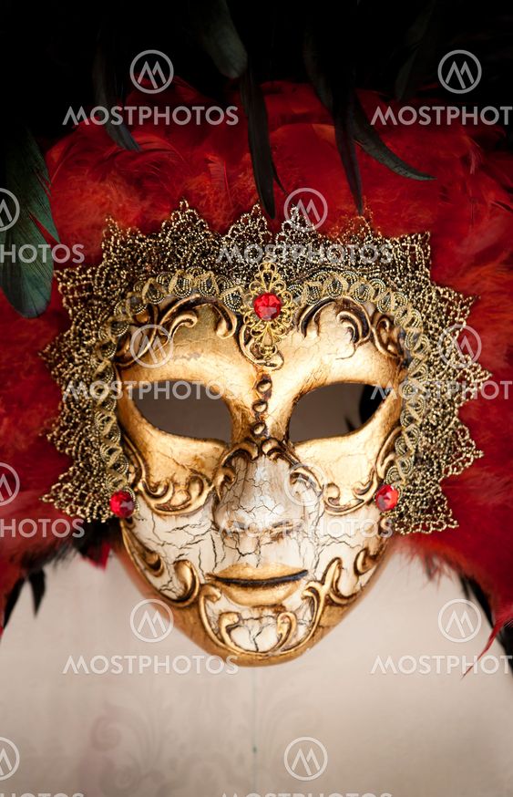 Venetian carnival mask