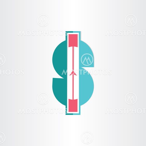 dollar rising banking icon