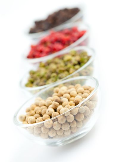 various colourful pepper