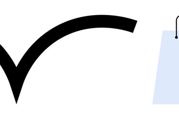 Minimalist bird flight concept with sky elements and...