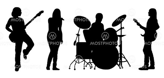Singing Band Vector