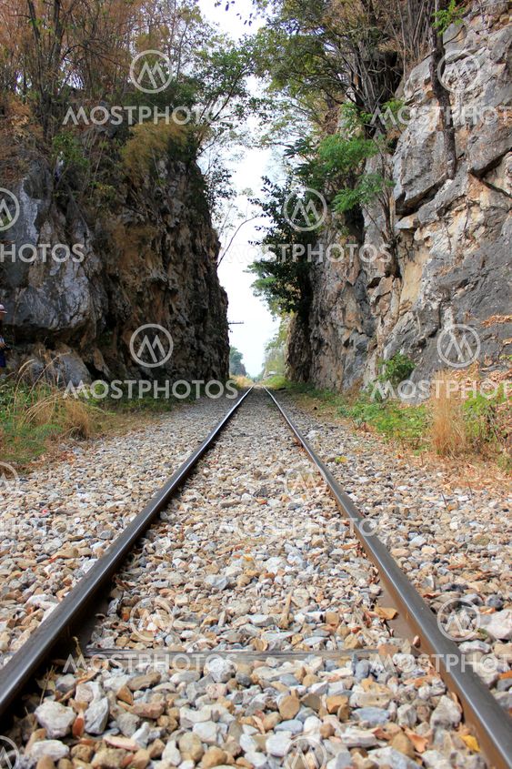 Rail through the gorges