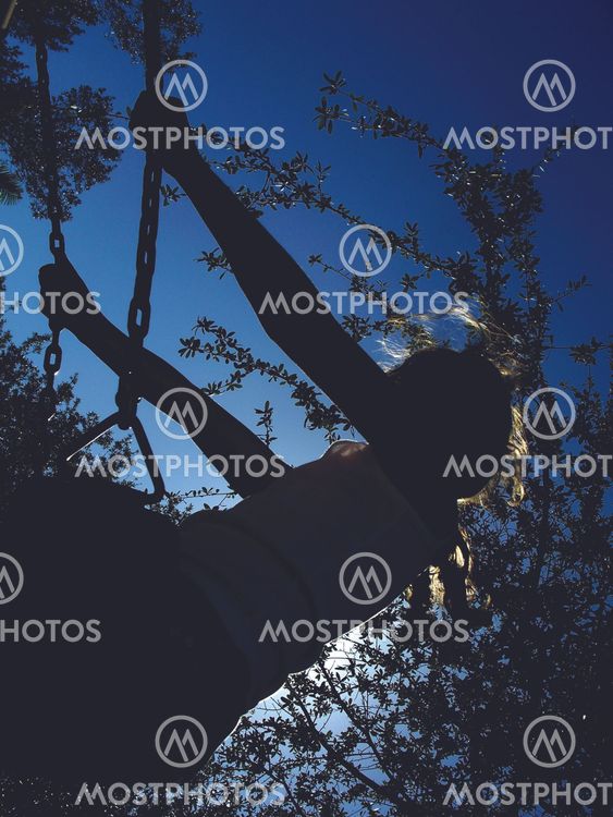 Swinging girl