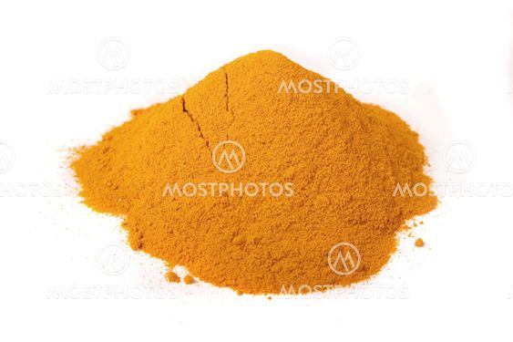 Pile of turmeric