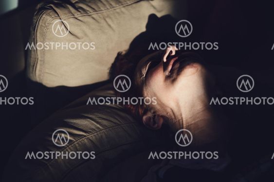 Mature woman in pain