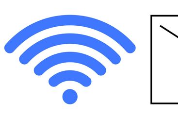 Wireless Communication and Digital Messaging Concept...