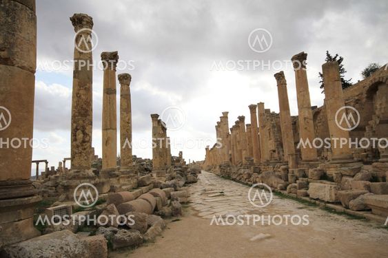 Temple of Artemis,Jarash Jordan