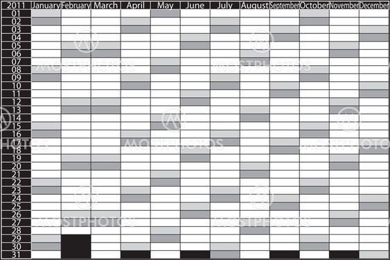 Huge annual planer for 2011