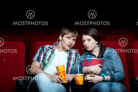 couple in cinema