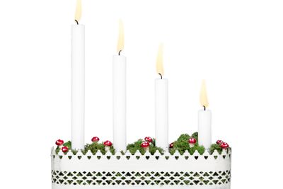 Adventsljusstake fjärde advent