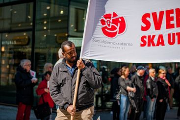 1 maj med Socialdemokraterna i Malmö