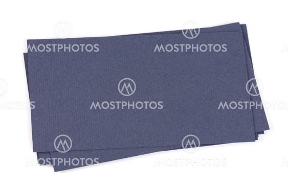 Mock up of blank business cards fan stack. Identity...