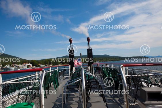 Steam boat at Lake George