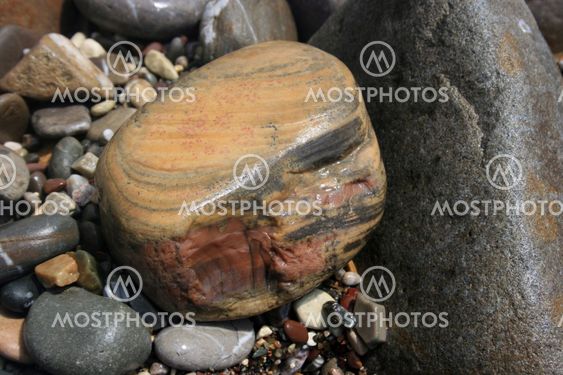 Rocks and pebbles