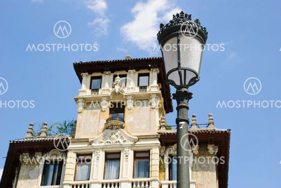 Houses in Madrid, Spain