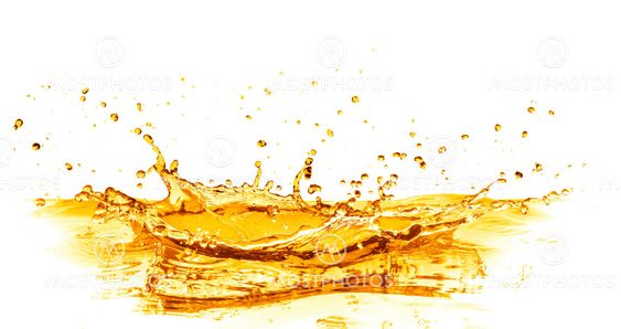 orange juice splash