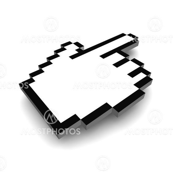 Computer hand cursor