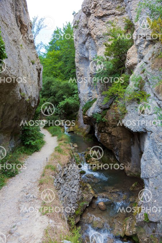 Natural park of Valderejo, Alava, Spain