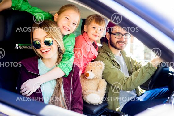 Family going on a trip