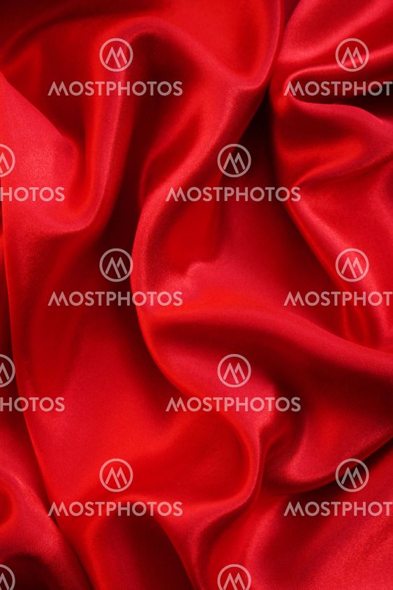 Smooth Red Silk as background